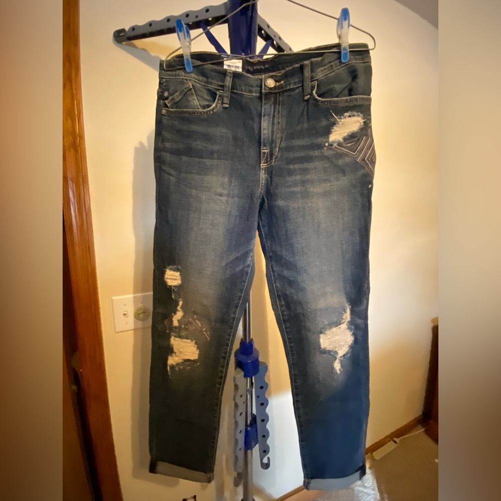 NWT Rock & Republic mid rise crop jeans
